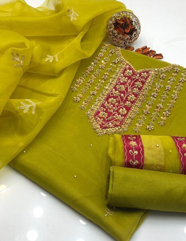 Luxurious Organza Ensemble - Image 5