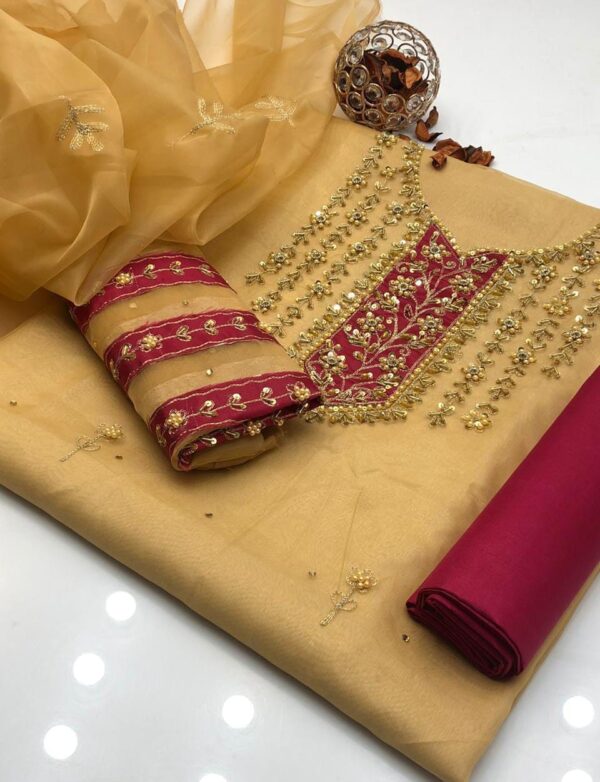 Luxurious Organza Ensemble - Image 2