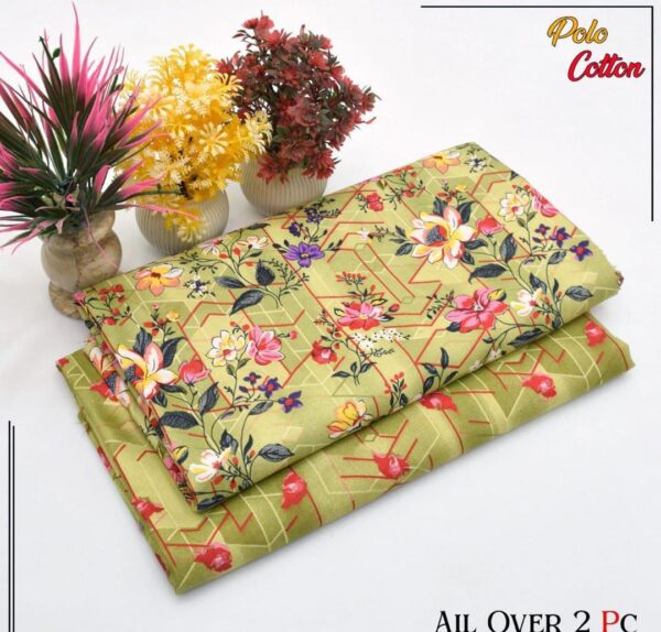 2 PC Women Suit printed - Image 2