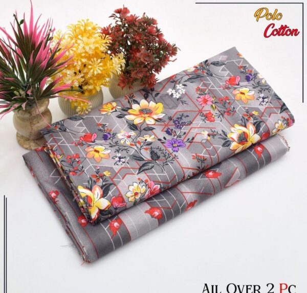 2 PC Women Suit printed - Image 24