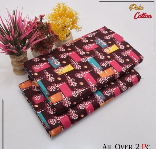 2 PC Women Suit printed - Image 27