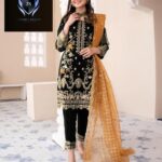 Adorable suit with dupatta