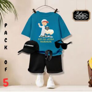 Kids  T SHIRT  SHORT CAP GLASSES & WATCH