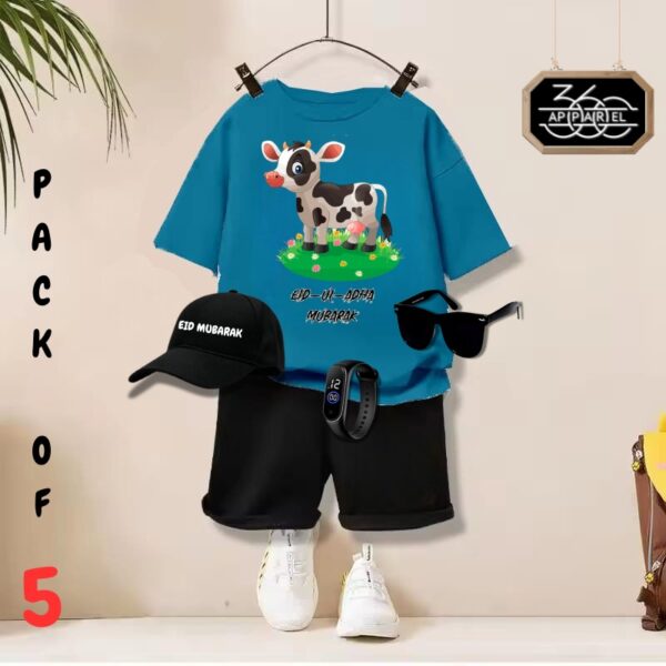 Kids  T SHIRT  SHORT CAP GLASSES & WATCH - Image 9