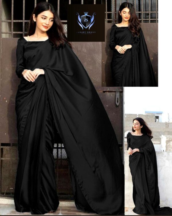 Blouse , petticoat yards stiched saree - Image 7