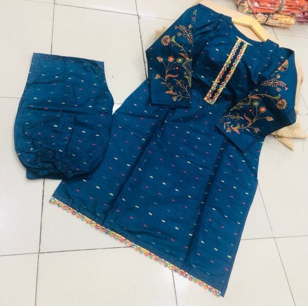 Beautiful Printed Cotton 2Pc Suit - Image 5